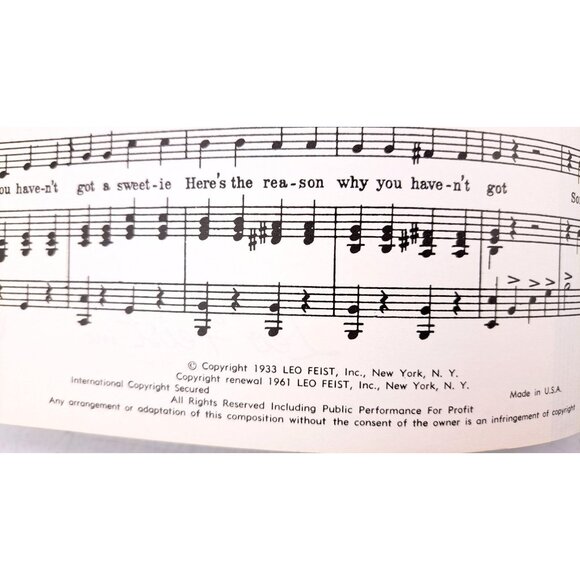 Vintage You Gotta Be A Football Hero Sheet Music Al Sherman Lewis 1961 Bernie - Picture 3 of 7